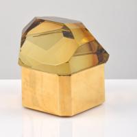 Faceted & Lidded Box, Manner of Andrea Walsh - Sold for $1,625 on 05-15-2021 (Lot 138).jpg